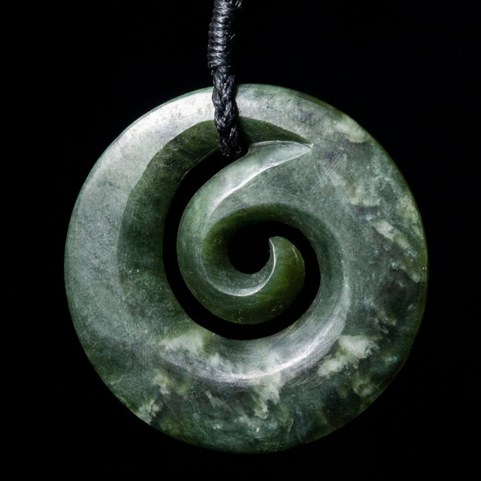 Pounamu Koru Pendant - Culture Kraze Marketplace.com