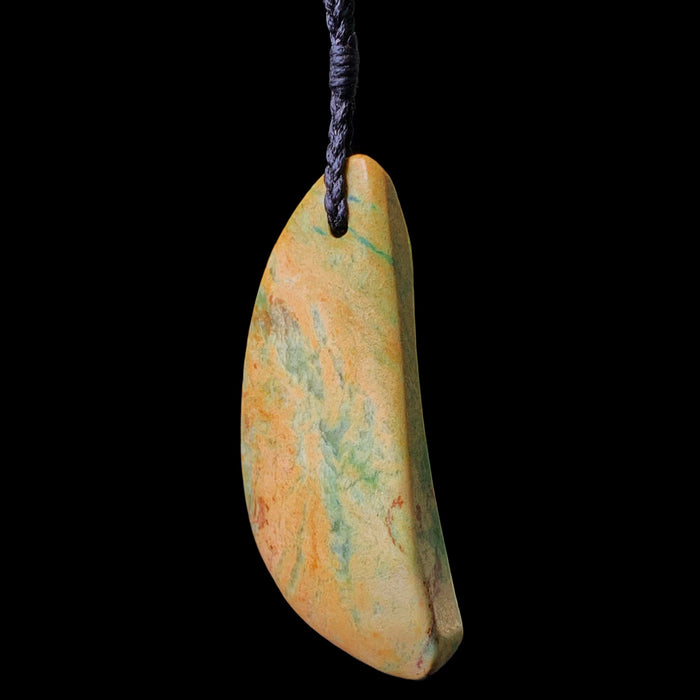 Pounamu Free Form Pendant by Nick Balme - Culture Kraze Marketplace.com