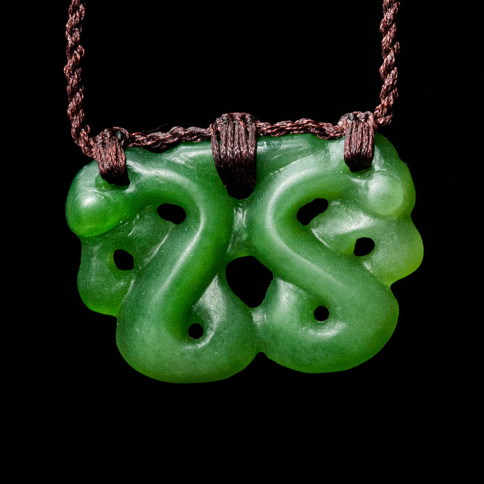 Pounamu Double Manaia - Culture Kraze Marketplace.com