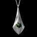 Sterling Silver Pendant with Pounamu Insert - Culture Kraze Marketplace.com