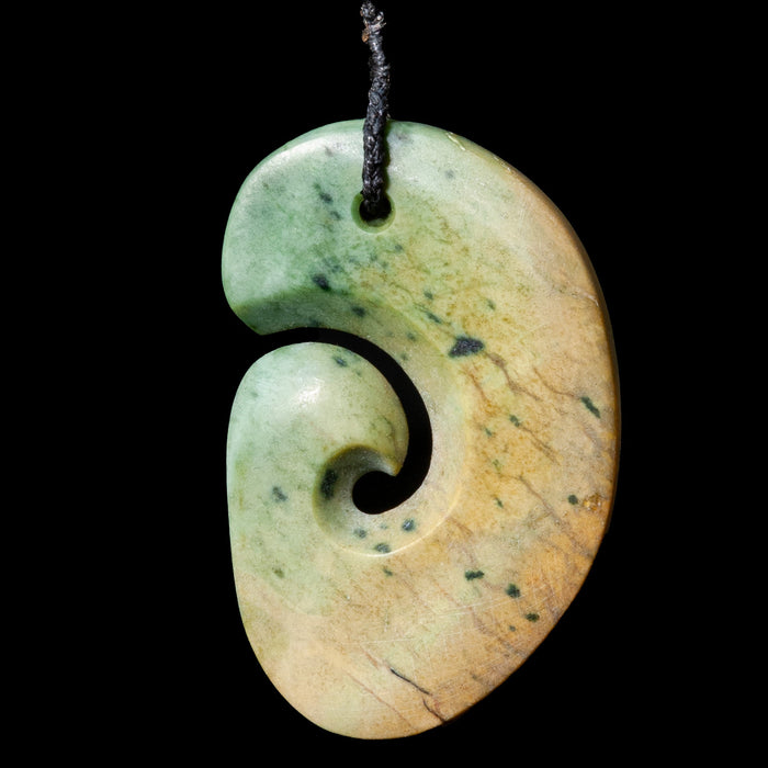 Pounamu Jade Koru Pendant - Culture Kraze Marketplace.com