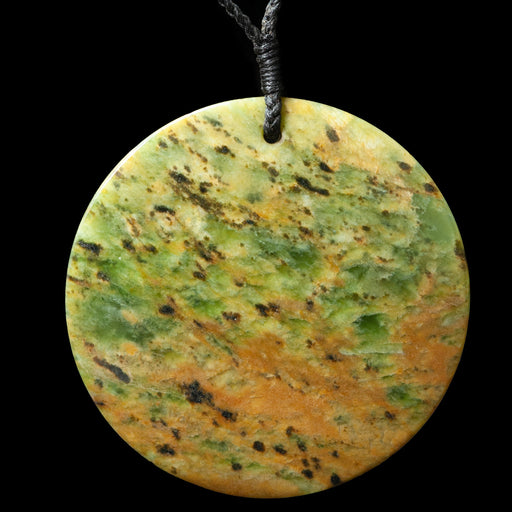 Pounamu Disc by Alex Sands - Culture Kraze Marketplace.com