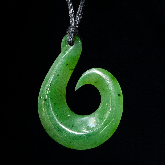 Hei Matau handcrafted jade pendant - Culture Kraze Marketplace.com