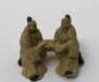 Ceramic Figurine Two Men Sitting - Small - Culture Kraze Marketplace.com
