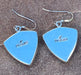 Turquoise & Sterling Silver Shield Dangle Earrings - Culture Kraze Marketplace.com