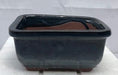 Blue Ceramic Bonsai Pot - Rectangle  6.5" x 5" x 3" - Culture Kraze Marketplace.com