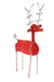 Red Beaded Wire Reindeer Sculpture from Kenya - Culture Kraze Marketplace.com