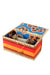 Kenyan Beaded Nativity Scene in Fabric and Banana Fiber Box - Culture Kraze Marketplace.com