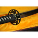 Hand Forged Black&Red Oil Quenched Damascus Full Tang Blade Iron Koshirae Japanese KATANA Sword - Culture Kraze Marketplace.com