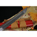 Lion Koshiare Damascus Steel Oil Quenched Full Tang Blade Japanese Samurai Sword WAKIZASHI - Culture Kraze Marketplace.com