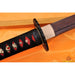 Hand Forged Black&Red Damascus Oil Quenched Full Tang Blade Japanese Wakizashi Sword - Culture Kraze Marketplace.com