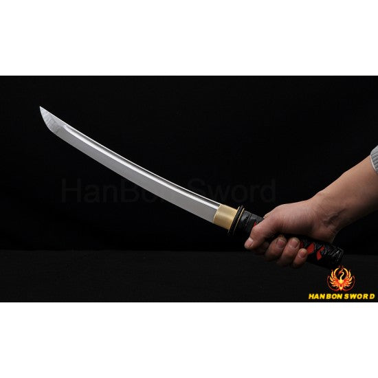 Hand Forge Tanto Japanese Samurai short knife sword