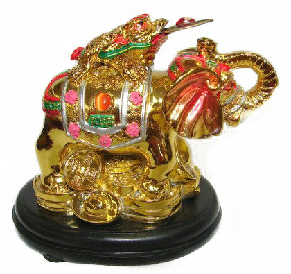 Colorful Money Frog on Elephant-Size 2 - Culture Kraze Marketplace.com