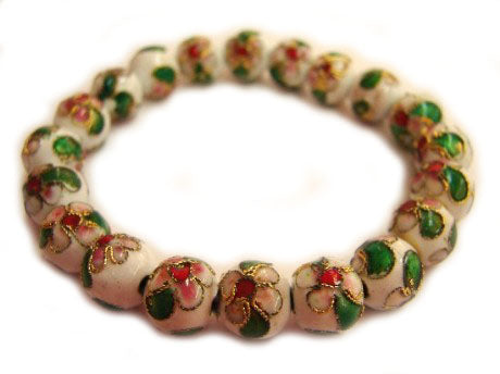 Cloisonne Bracelet-pink - Culture Kraze Marketplace.com