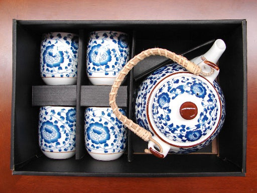 Chinese Style Blue Tea Set - Culture Kraze Marketplace.com