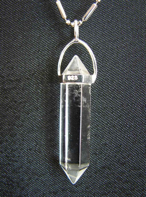 Clear Quartz Pendant -add chain - Culture Kraze Marketplace.com