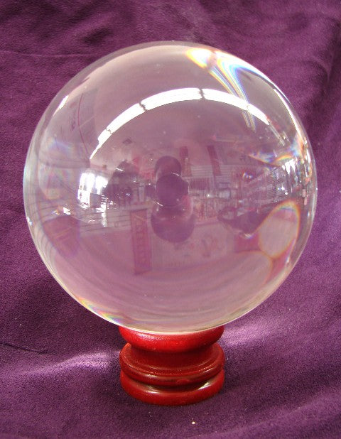 Clear Crystal Ball - Culture Kraze Marketplace.com