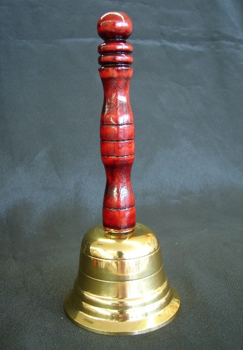 Feng Shui Bell with Wooden Handle - Culture Kraze Marketplace.com