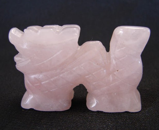 Rose Quartz Dragon Statue - Culture Kraze Marketplace.com