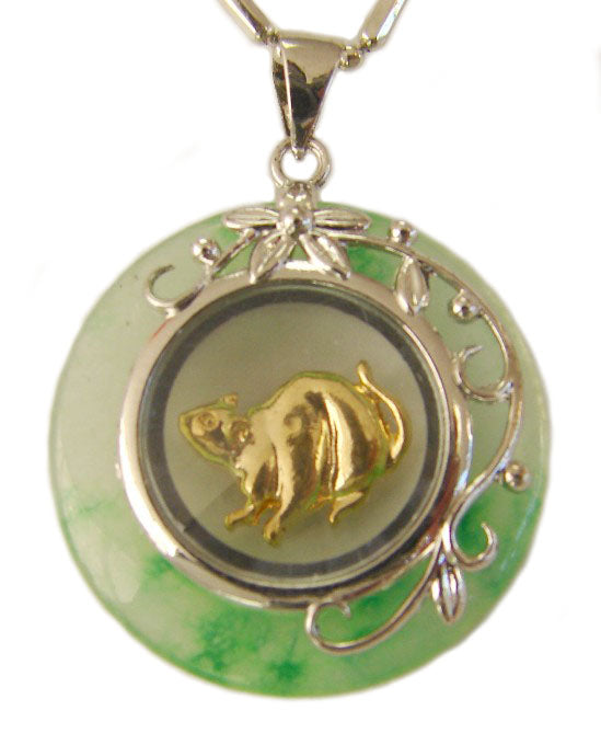 Golden Rat Pendant-big size adding chain - Culture Kraze Marketplace.com