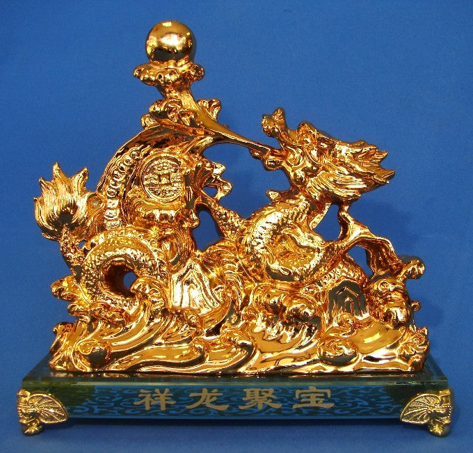 Golden Dragon Bringing Wealth - Culture Kraze Marketplace.com