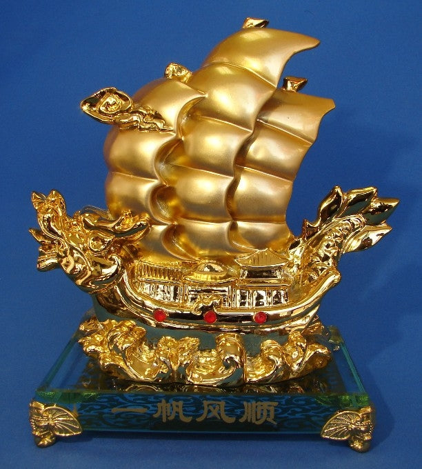 Dragon Boat Carrying Wealth-add 8 metal ingots - Culture Kraze Marketplace.com