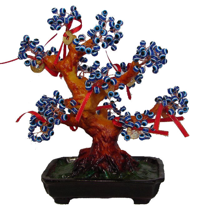 Evil Eye Tree with Golden Coins - Culture Kraze Marketplace.com