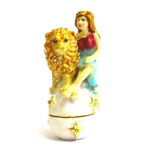 Bejeweled Horoscope Leo Statue - Culture Kraze Marketplace.com