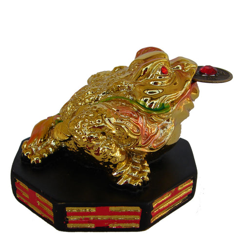 Golden Money Frog on BaGua - Culture Kraze Marketplace.com