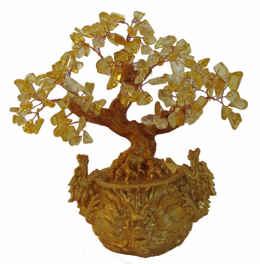 Citrine Tree in Dragon Pot - Culture Kraze Marketplace.com