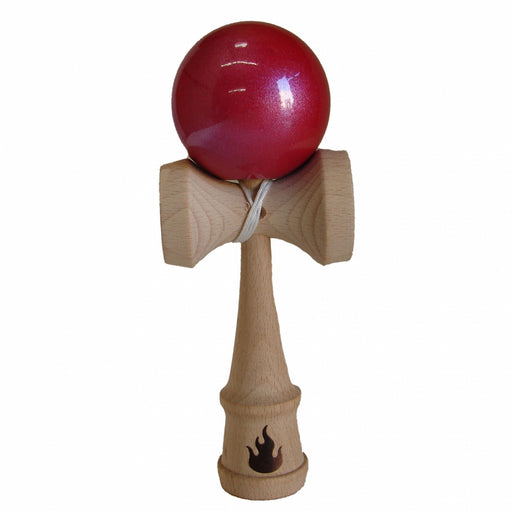 Red Metallic Kendama - Culture Kraze Marketplace.com