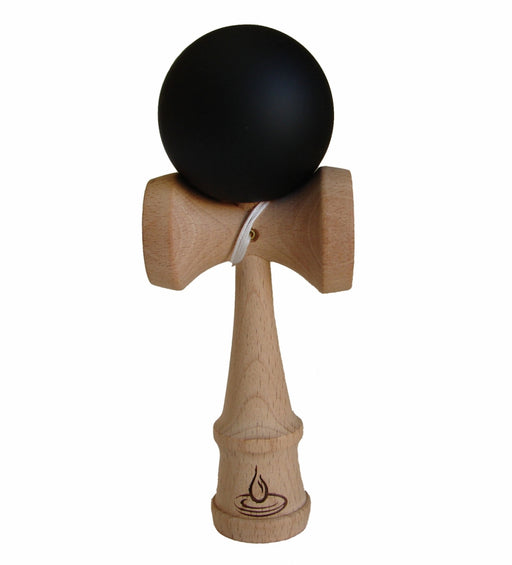 Black Rubberized Kendama - Culture Kraze Marketplace.com