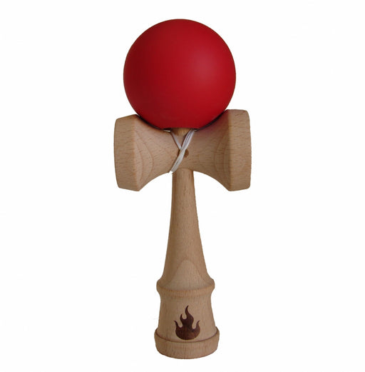 Red Rubberized Kendama - Culture Kraze Marketplace.com