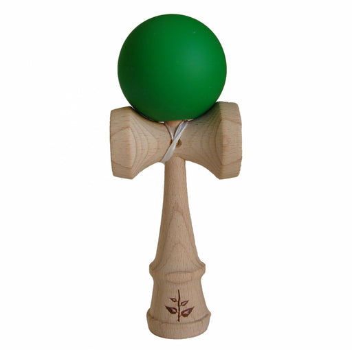 Green Rubberized Kendama - Culture Kraze Marketplace.com