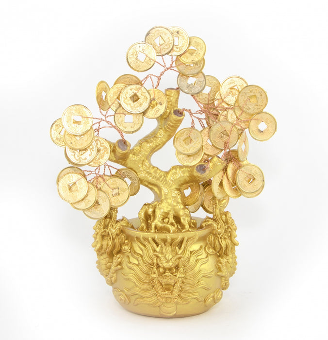 Money Tree with Dragon Pot - Culture Kraze Marketplace.com