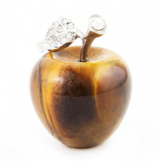 Tiger Eye Apple with Leaf - Culture Kraze Marketplace.com