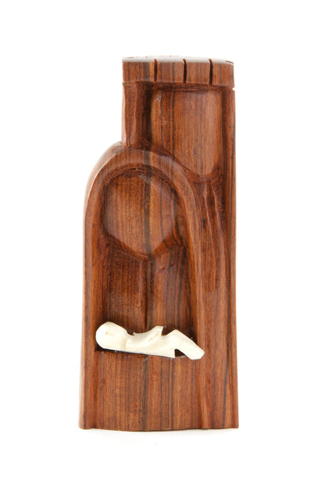 Small Mozambican Sandalwood Nativity - Culture Kraze Marketplace.com