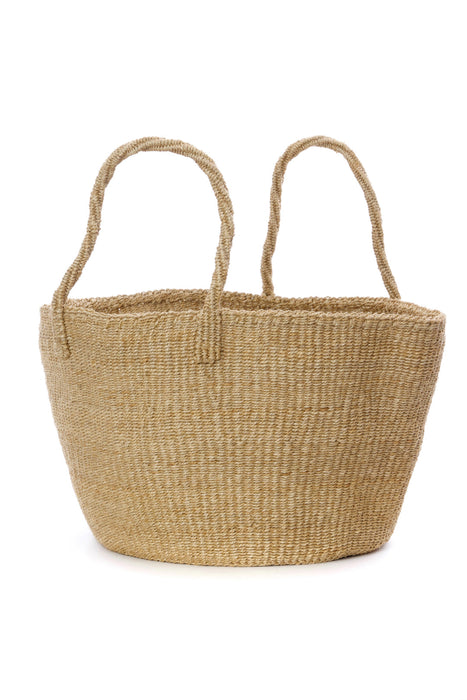 Soft Beige Classic Sisal Tote - Culture Kraze Marketplace.com