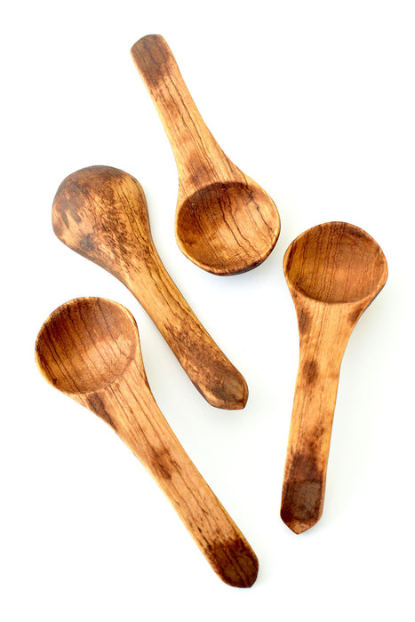 Set of 4 Rustic Masala Tea Scoops - Culture Kraze Marketplace.com