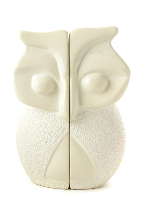 Natural Soapstone Wise Owl Bookends - Culture Kraze Marketplace.com