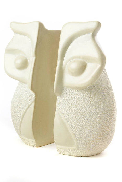 Natural Soapstone Wise Owl Bookends - Culture Kraze Marketplace.com